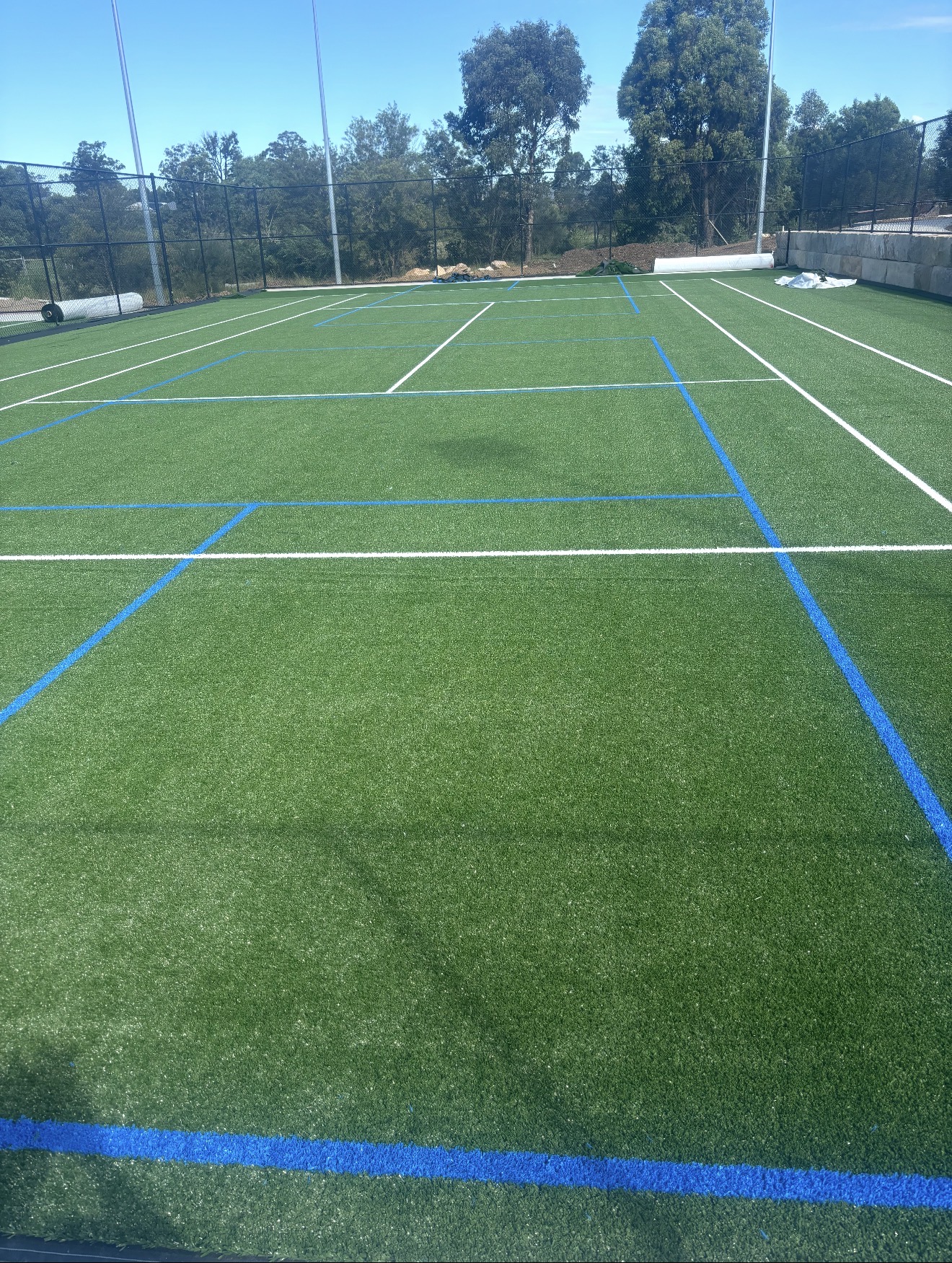 keep artificial grass cooler in summer